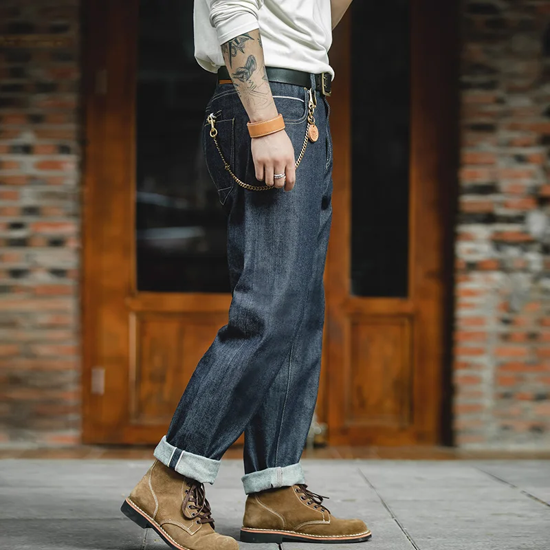 Levis Jeans 501 - Maden Vintage 13,5 Unzen schwere Denim-Jeans,
